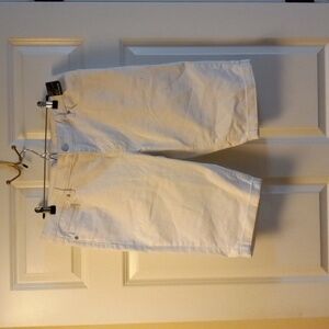Sojo New York & Co. White Bermuda Shorts Size 14